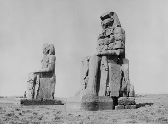 Los Colosos de Amenofis III y el Coloso de Memnón